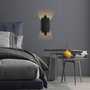 Opviq Reis - 13340 Aplique de Pared Negro